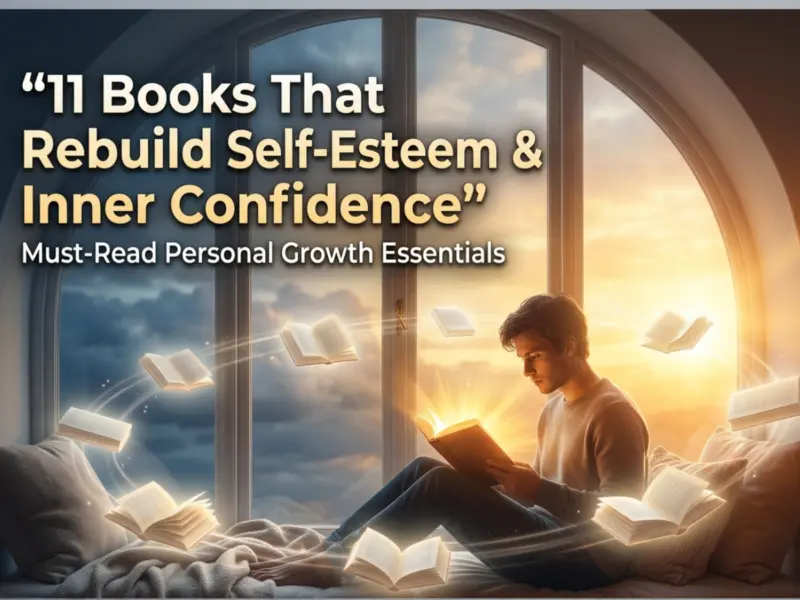 Must-Read Books: 11 Powerful Books to Rebuild Self-Esteem and Inner Confidence | Must-Read Personal Growth Essentials