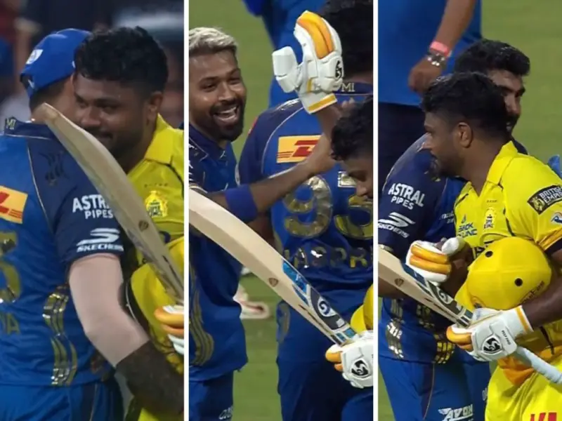 [WATCH] Heartwarming Moment: Hardik, Bumrah And SKY React To Sanju Samson's Brilliant Ton