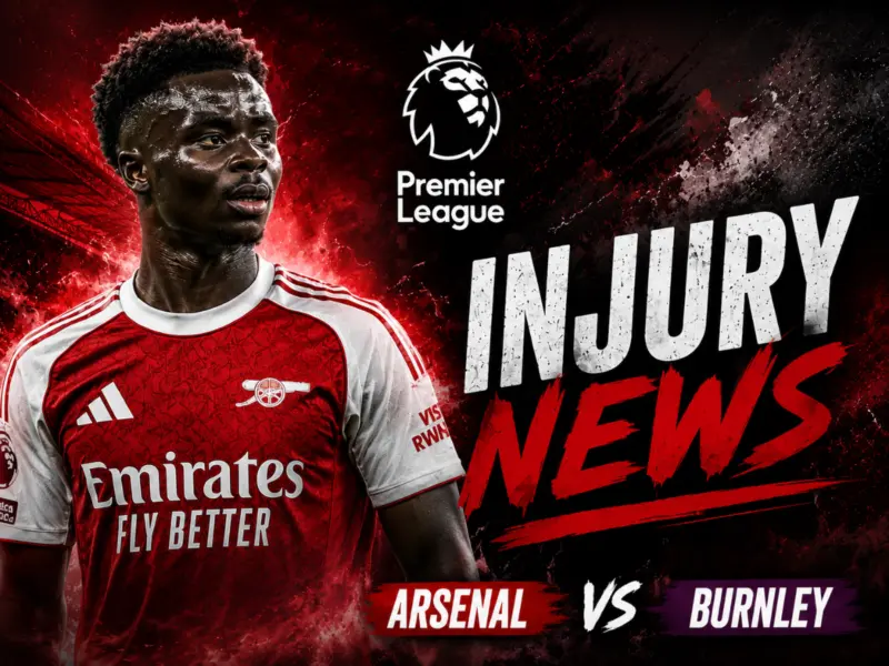 Arsenal vs Burnley Injury News: Will Bukayo Saka Start For The Gunners?