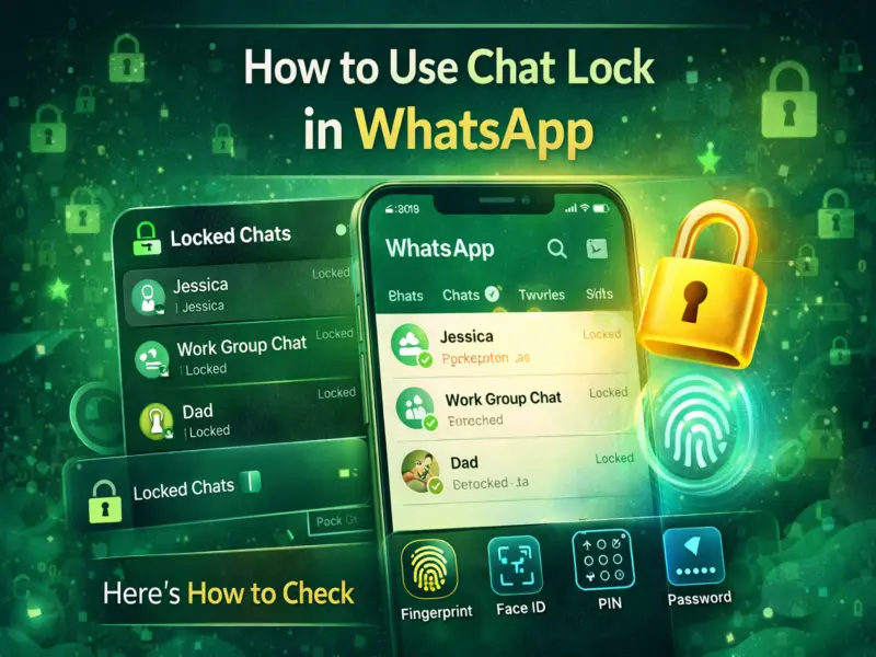 WhatsApp Chat Lock Guide: How to Secure Private Chats and Hide Conversations Easily