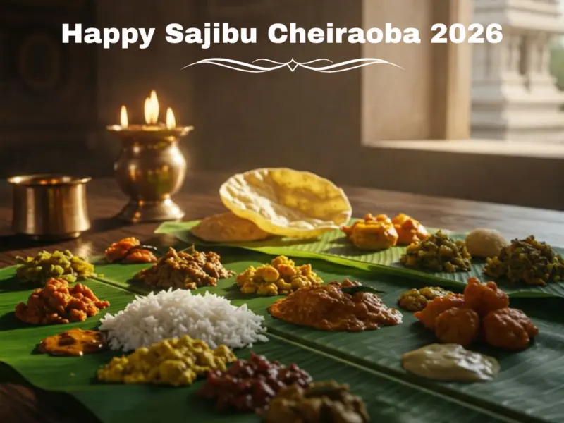 Happy Sajibu Cheiraoba 2026: Top 50+ Best Wishes, Quotes, Heartfelt Messages, Greetings, Social Media Captions to Share With Family & Friends on Manipur New Year