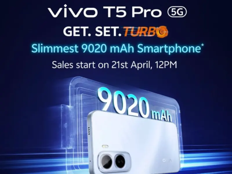 Vivo T5 Pro Launched in India: Check Price, Variants, Pre-Order, AnTuTu Score, Specifications, Features, Comparison With T4 Pro & All You Need to Know