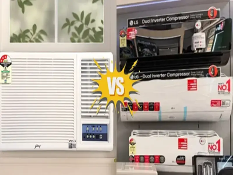 Should You Buy a Split AC, or Is a Window AC Better? Which One Consumes Less Electricity While Delivering Superior Cooling?