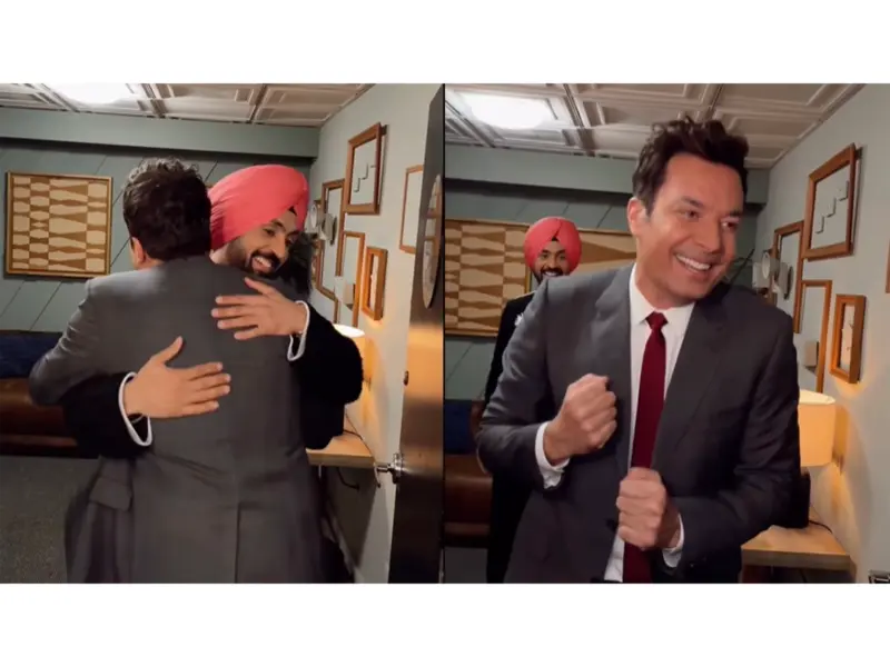 Diljit Dosanjh thanks Jimmy Fallon for platform to showcase Indian culture