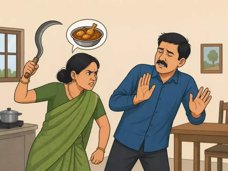 నాన్ వెజ్ గొడవ తో హత్య, ఎందుకలా జరిగింది?