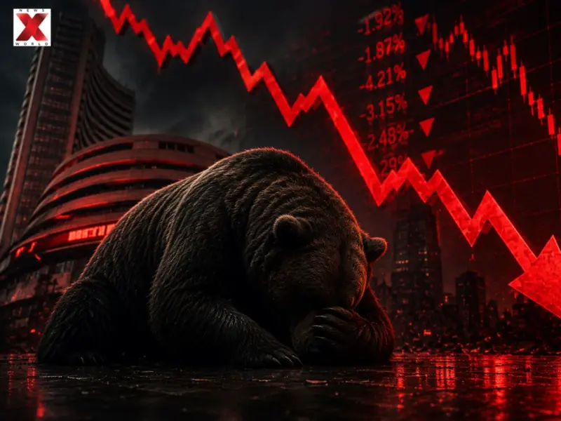 Stock Market Today: Closing Bell | Sensex Falls 508 Points, Nifty Below 23,400