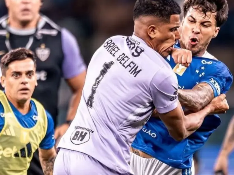 23 Red Cards In One Match - Record Smashed After Massive Brawl in Brazilian Football Final