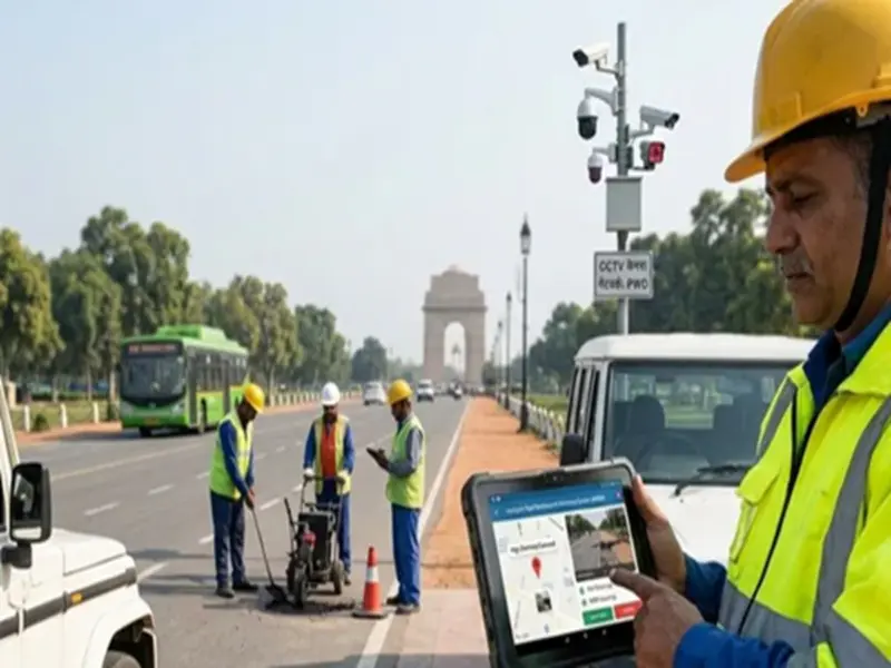 Intelligent Road Maintenance Monitoring System: High-Tech Road Monitoring in Delhi-Find Out How It Works..