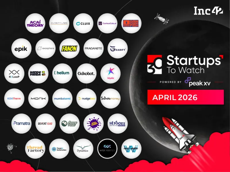 30 Startups To Watch: Startups That Caught Our Eye In April 2026