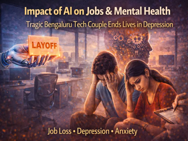Bengaluru Tragedy Sparks Urgent Conversation on AI Job Stress and Mental Health