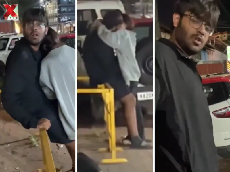 Karnataka Shocker: North Indian Couple Gets Caught Kissing Passionately In Public, Gets Confronted By A Local In Kannada, Watch What Happens Next