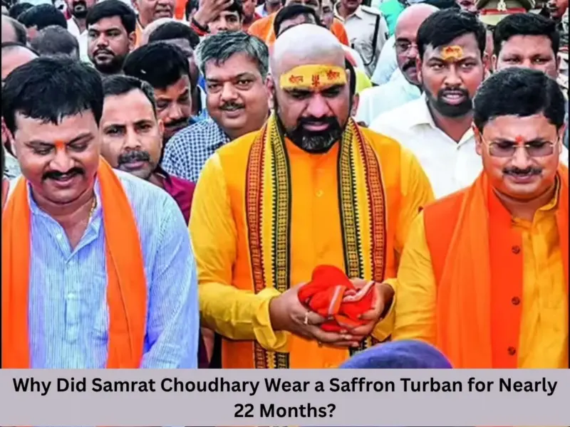 Bihar Politics: Why Did Samrat Choudhary Wear a Saffron Turban for Nearly 22 Months? The Political Promise That Ended With Bihar's CM Post