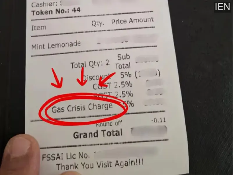 Spot an Extra Charge on Your Restaurant Bill? Complain Immediately; Government Declares LPG Surcharge Illegal