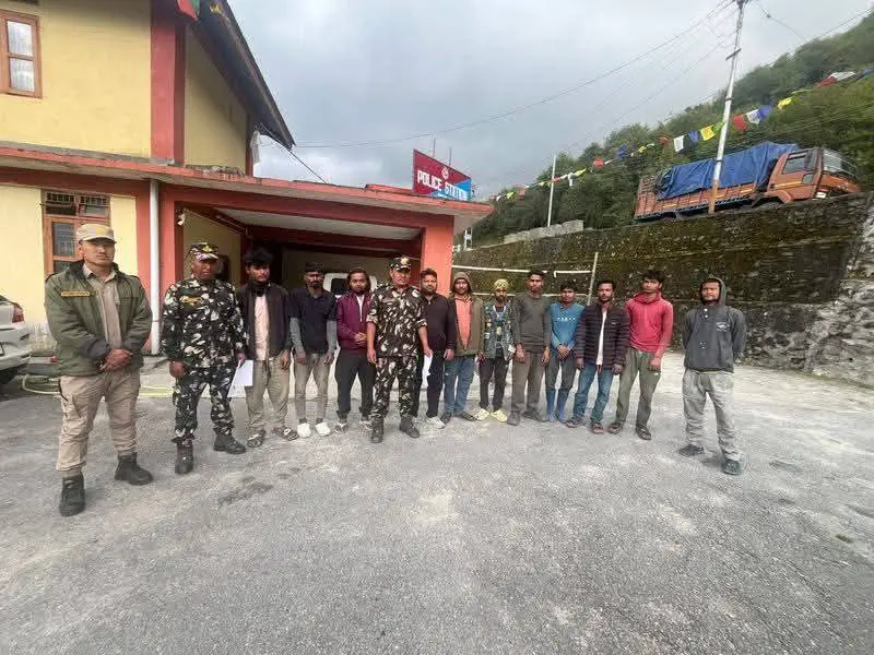 Arunachal: 11 labourers without valid ILP detected in Tawang