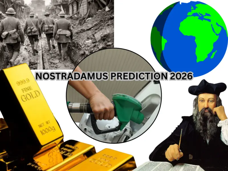 Nostradamus Prediction 2026: Amid Ongoing US-Israel-Iran War 2026, Will World War 3 End Soon? Crude Oil Spike, Stock Market Uncertainty & Gold Trends Decoded