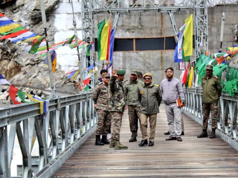 ADGBR (East) reviews restoration efforts in landslide-hit North Sikkim