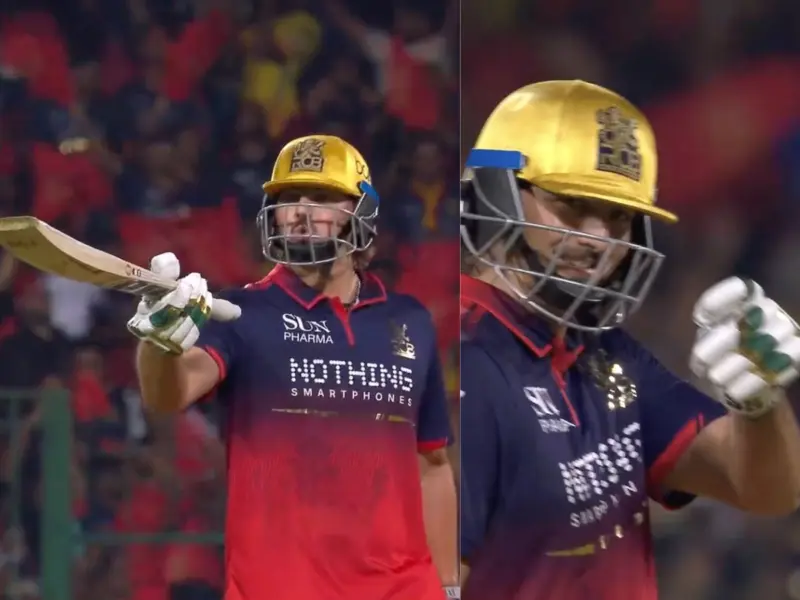 RCB vs CSK: Who Did Tim David Blow Flying Kiss To After His Carnage at Chinnaswamy? WATCH