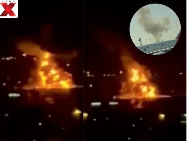 Dubai International Airport Under Drone Attack By Iran: Massive Fire Erupts, Flights Halted As UAE Activates Emergency Response | Watch Video