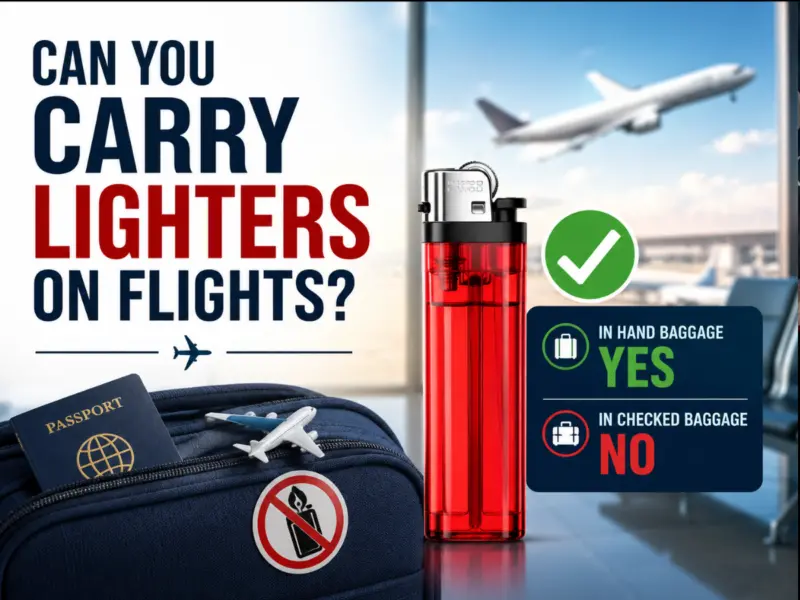Can You Carry Lighters on Flights? Rules Every Air Traveller Should Know