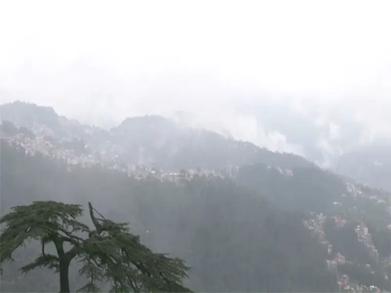 rain and hailstorm cause sharp temperature drop in himachal, orange alert issued for march 18-19