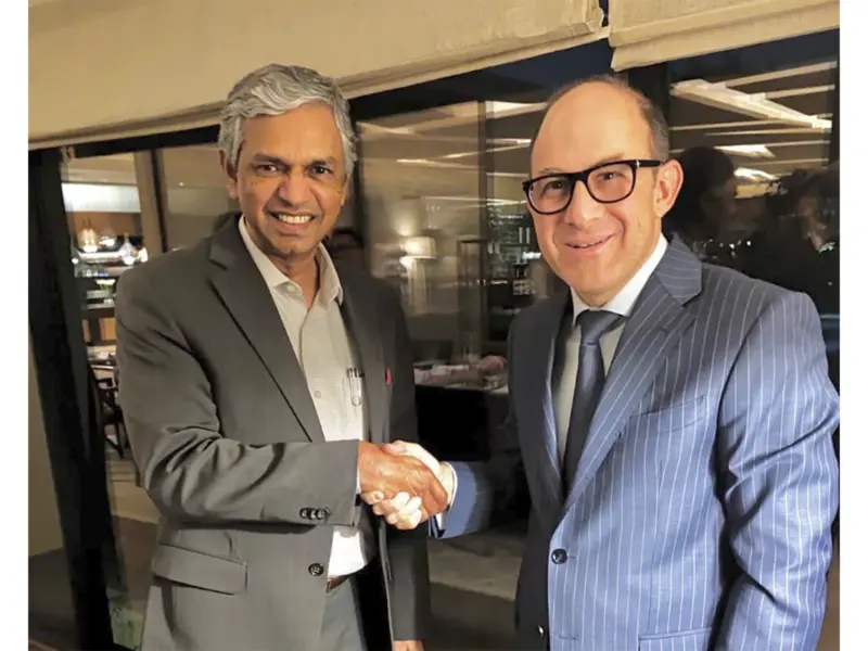 Argentine envoy extends wishes to senior diplomat P Kumaran on appointment as India's High Commissioner to UK