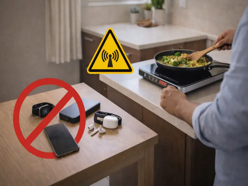 Induction Cooking Warning: Keep These 5 Gadgets Away to Avoid Damage and Safety Risks