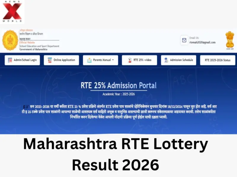 Maharashtra RTE Lottery Result 2026 at student.maharashtra.gov.in: Check Lottery Outcome, Admission Dates and Direct Link