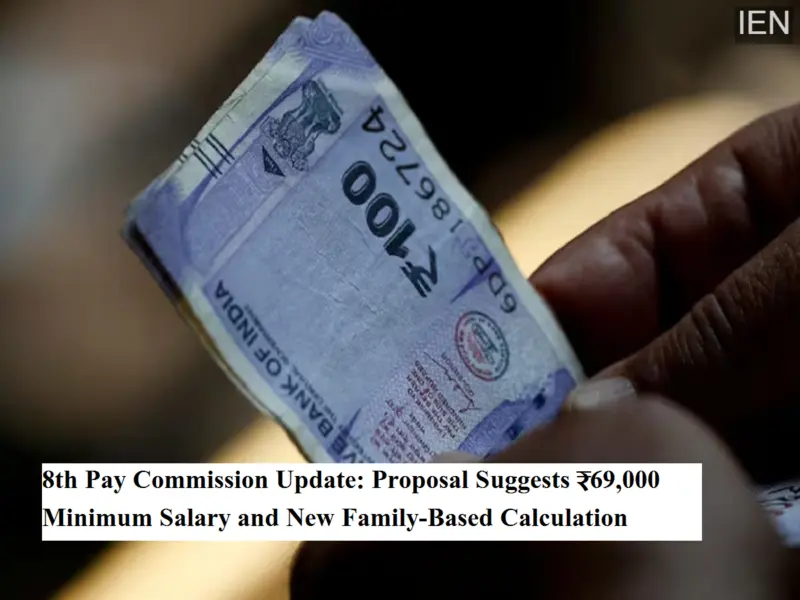 8th Pay Commission Update: Proposal Suggests ₹69,000 Minimum Salary and New Family-Based Calculation