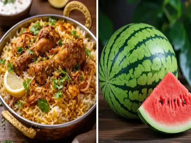 Can eating watermelon after eating chicken biryani cause death? Experts reveal the truth