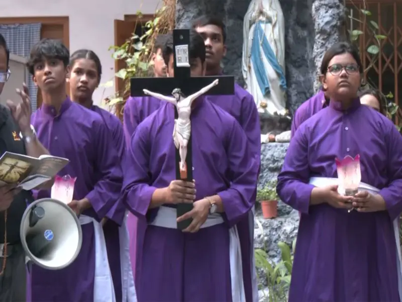 devotees across India observe Good Friday with prayers and processions