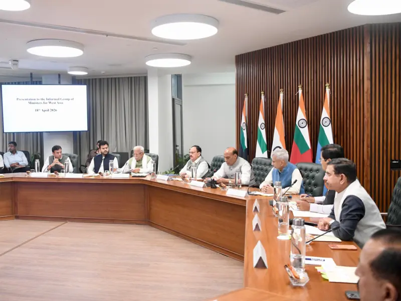Rajnath Singh chairs 4th meeting of Informal Group of Ministers over West Asia conflict
