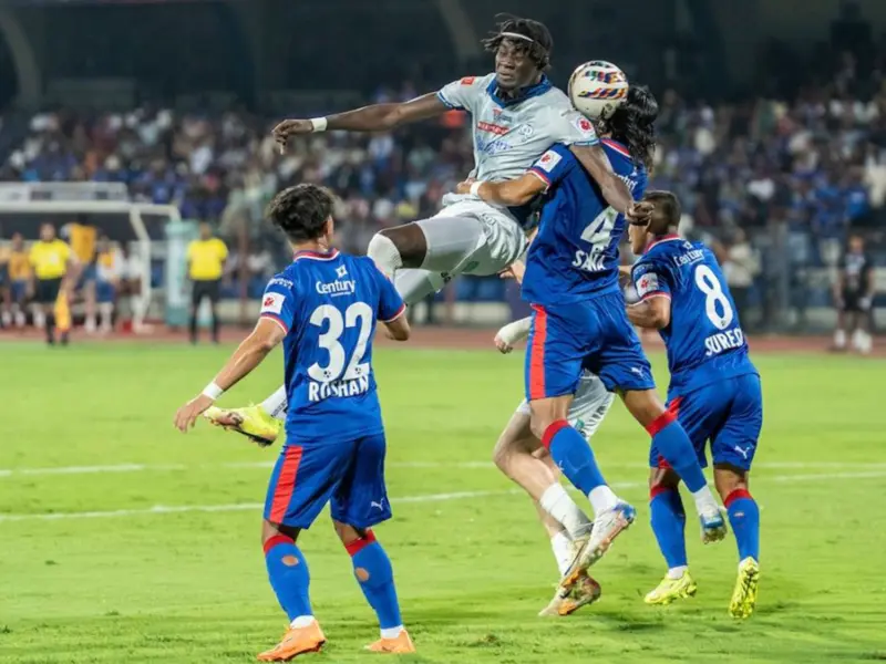 feuillassier strike secures Kerala Blasters' 2-1 win over 10-man Bengaluru FC