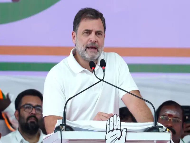 Rahul Gandhi criticises centre over deaths of two children in Manipur violence