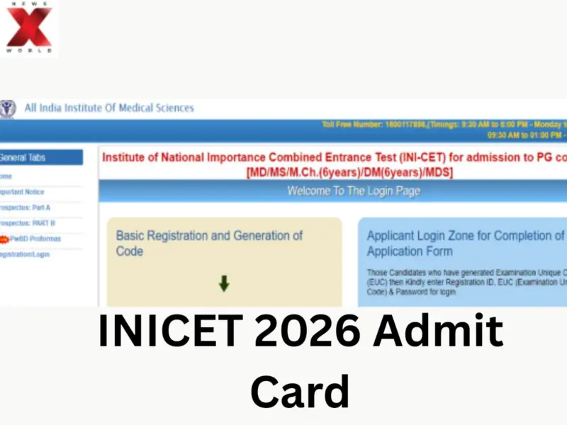INICET 2026 Admit Card Expected Soon at aiimsexams.ac.in: Check Download Steps, Exam Time And Important Instructions