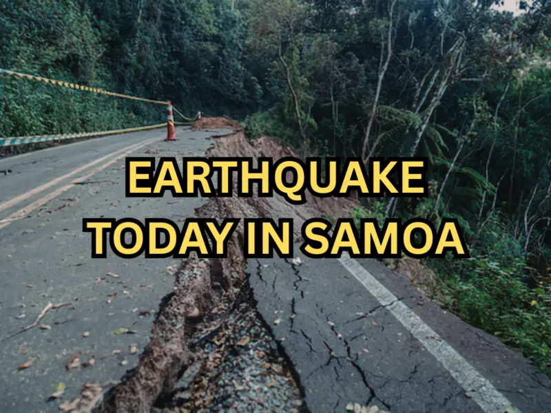 Earthquake Today Samoa: 7.5 Magnitude Tremors Shake Samoa & South Pacific Ocean - Check Epicentre, Affected Areas, Tsunami Alert & Latest Updates