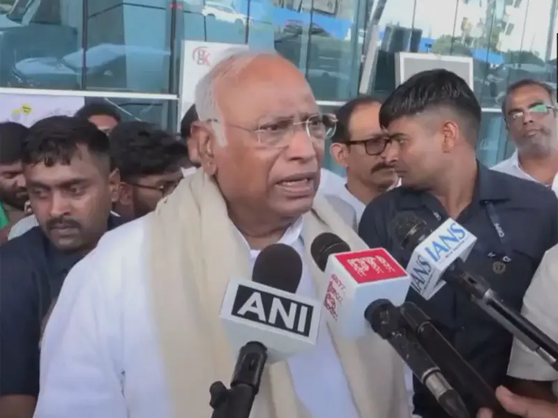 Mallikarjun Kharge confident of Congress victory in Puducherry polls