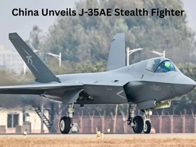 China Unveils J-35AE Stealth Fighter To Rival F-35; Pakistan Likely To Become First Buyer Of Beijing's Export Jet