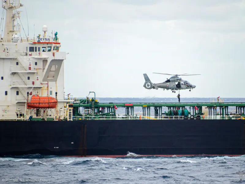 "War profiteers": Macron slams "ghost fleet" as French Navy intercepts vessel in Mediterranean