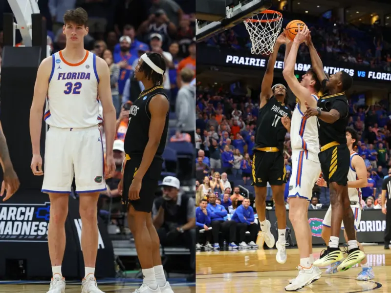 Meet Olivier Rioux: 7ft 9in Tallest NCAA Basketball Player Makes History- Career Stats, Personal Life And More