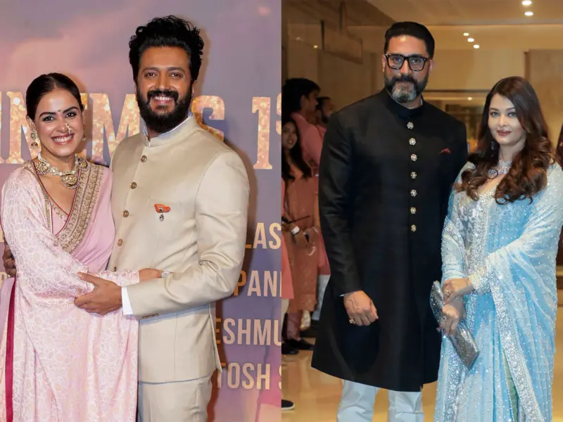 Riteish and Genelia Deshmukh send anniversary wishes to Abhishek and Aishwarya Rai Bachchan