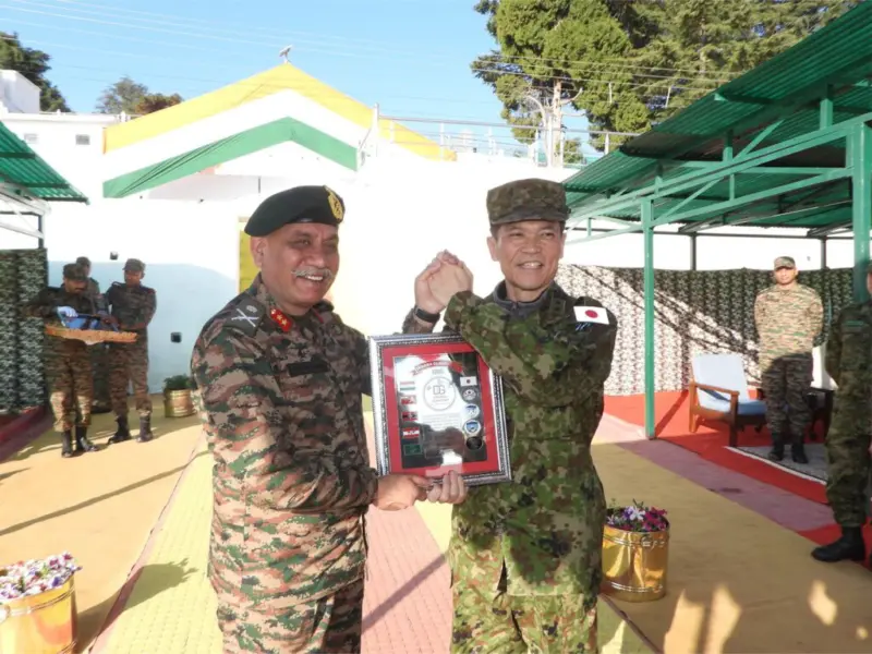 India-Japan joint exercise Dharma Guardian 2026 culminates