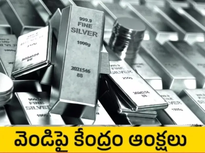 వెండి దిగుమతులపై కేంద్రం ఆంక్షలు