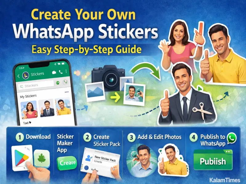 Create Custom WhatsApp Stickers from Your Photos: Step-by-Step Guide for Beginners