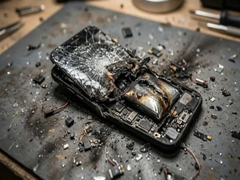 Battery: Mobile Phone Explodes During Airport Security Scan-Does Your Phone Have This Type of Battery Too?