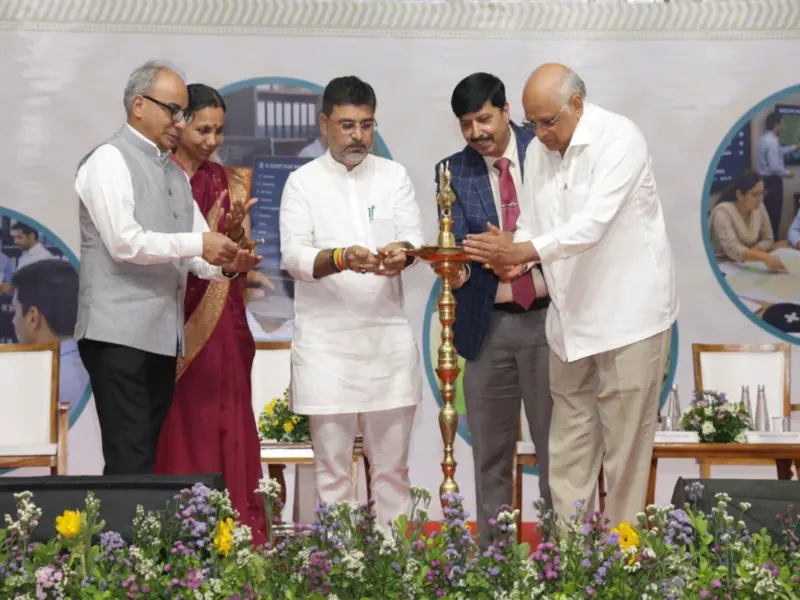 Gujarat CM Bhupendra Patel inaugurates revenue department's 3-day Chintan Shibir at Trimandir