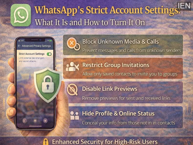 WhatsApp's New 'Strict Account Settings': What It Is and How to Enable It