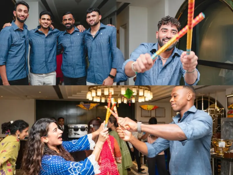 Gujarat Titans mark Gujarat Day with Tangaliya shirts and team dinner