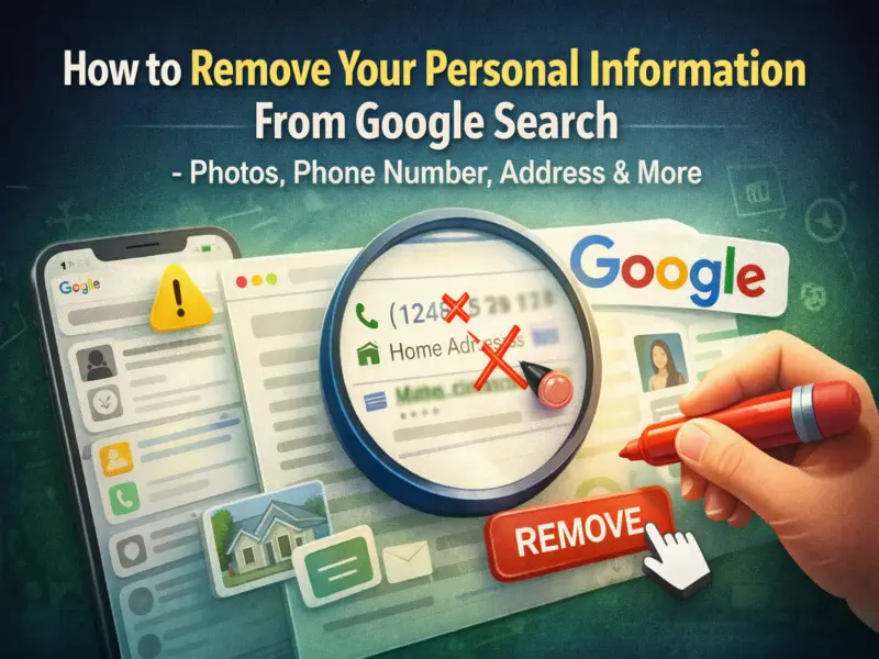 How to Remove Your Personal Information From Google Search: Photos, Phone Number, Address and More
