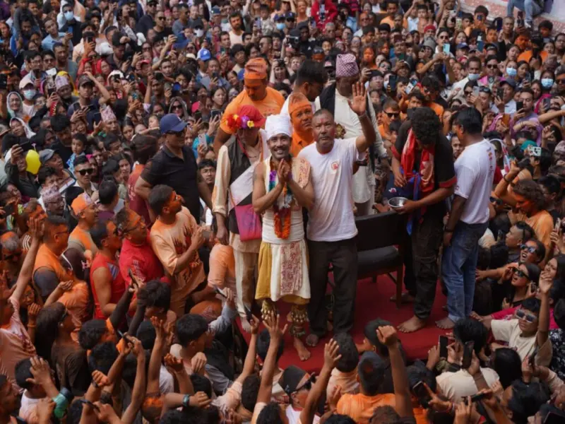 Centuries-old tradition continues in Nepal's Bode with annual tongue-piercing festival