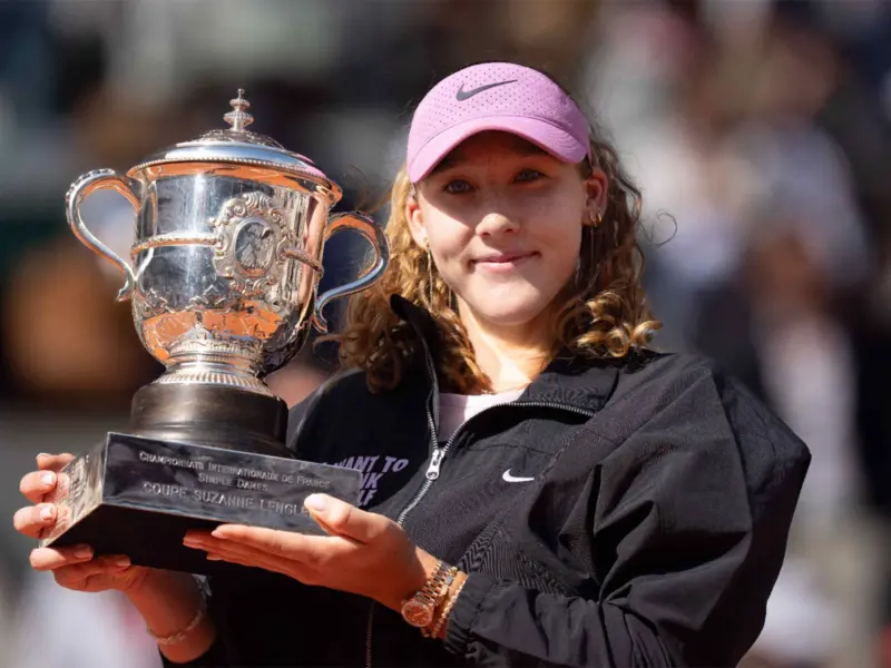 Mirra Andreeva wins first Grand Slam at French Open